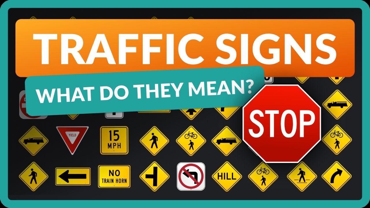 How to Read Traffic Signs – Driving Test Tips