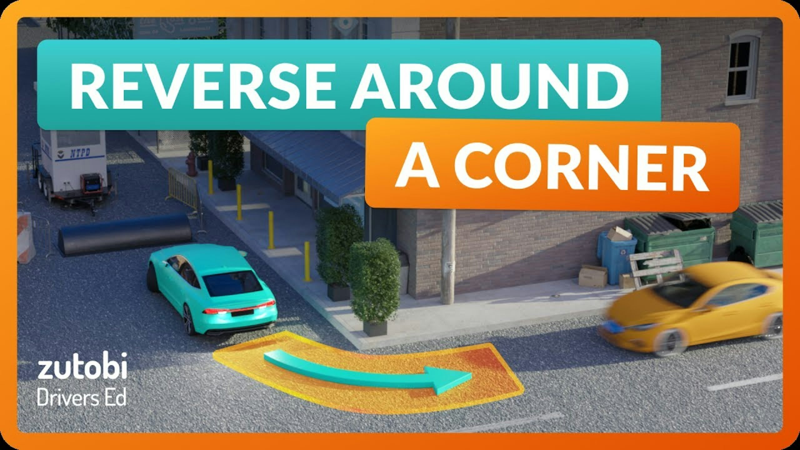 How to Reverse Around a Corner &#8211; Mirrors &#038; Steps Explained