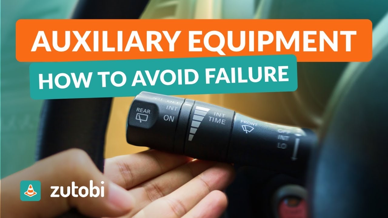 Road Test Automatic Fails – Auxiliary Equipment