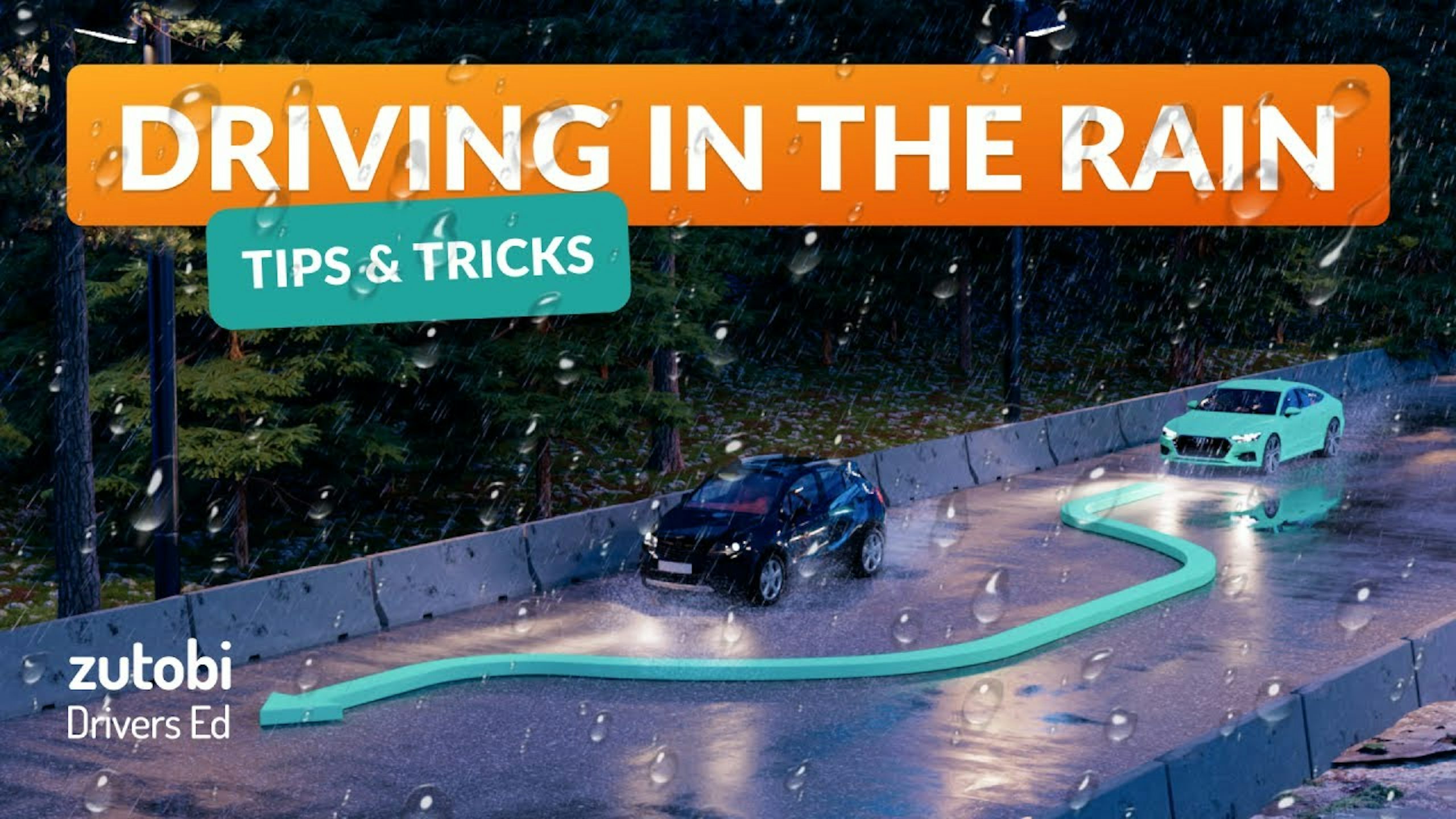 Rainy Day Driving &#8211; Driving Instructor Explains