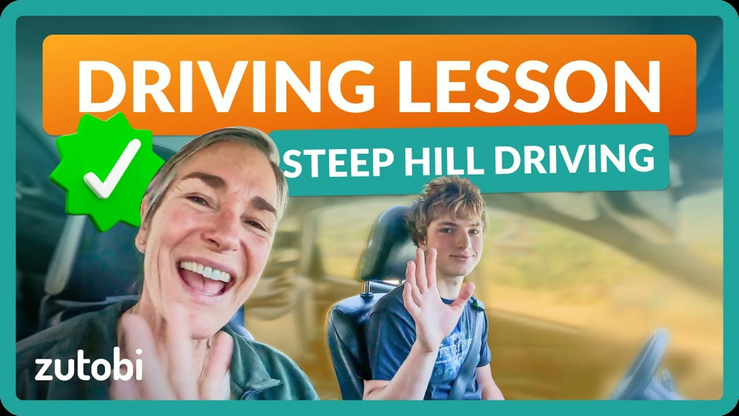 How to Drive an Automatic Car on a Steep Hill (Driving Test Tips)