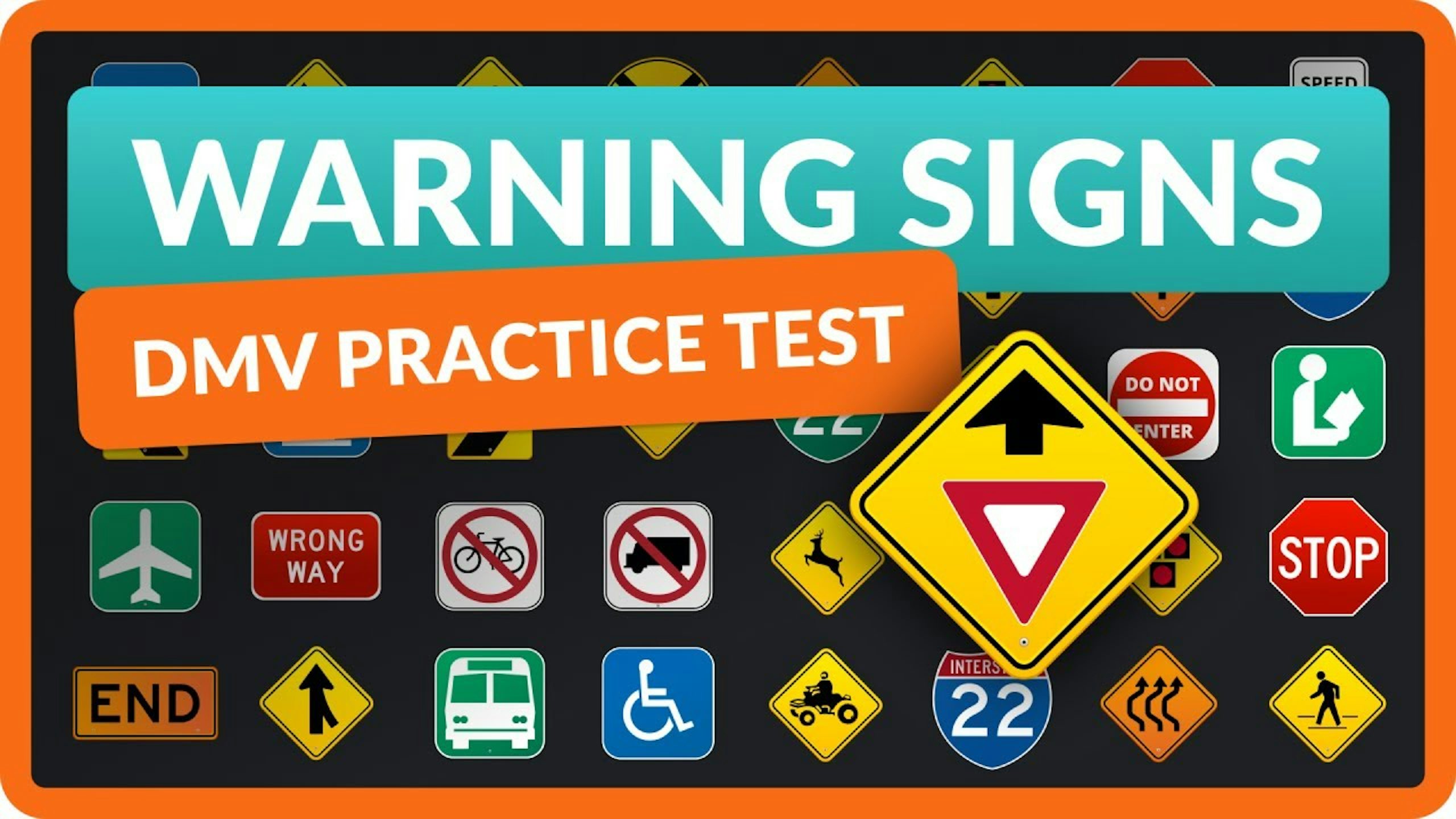 DMV Road Signs Test &#8211; Permit Test Practice