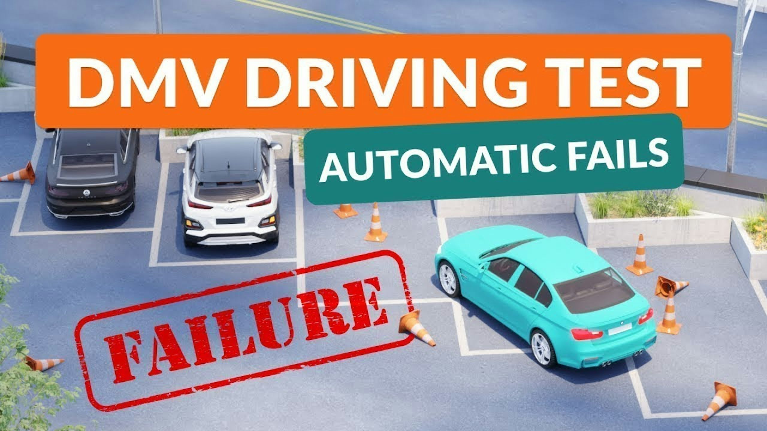 How to Avoid Automatic Fails on the Driving Test &#8211; Driving Instructor Explains