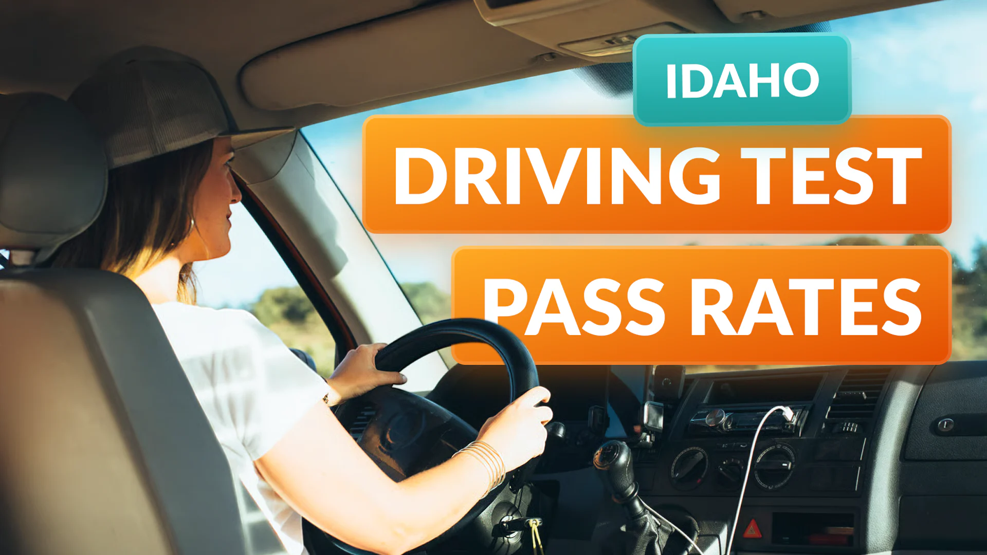 Idaho Driving Test Pass Rates: 1 in 3 Fail the Written Test, 9 in 10 Pass the Road Test (Official State Data)