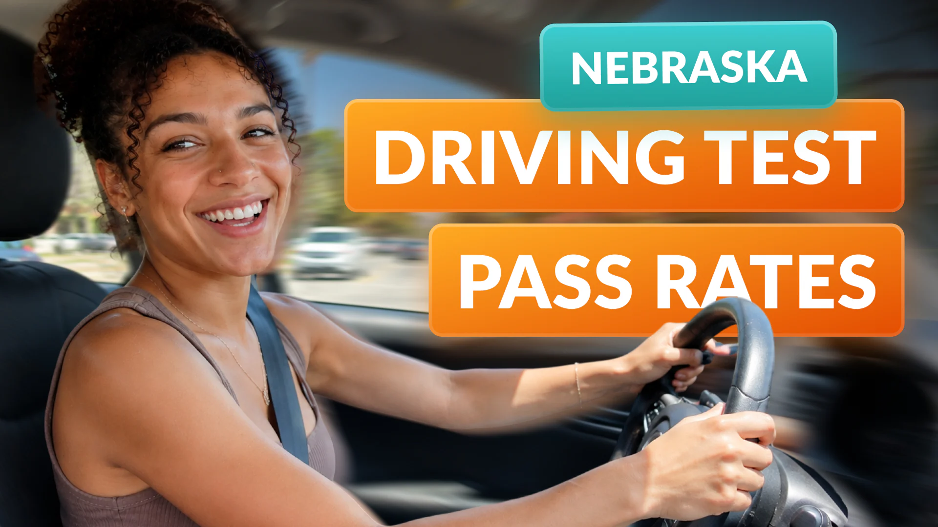 Nebraska Driving Test Pass Rates: More Than 1 in 3 Fail, on Both the Written and Road Test (Official DMV Data)