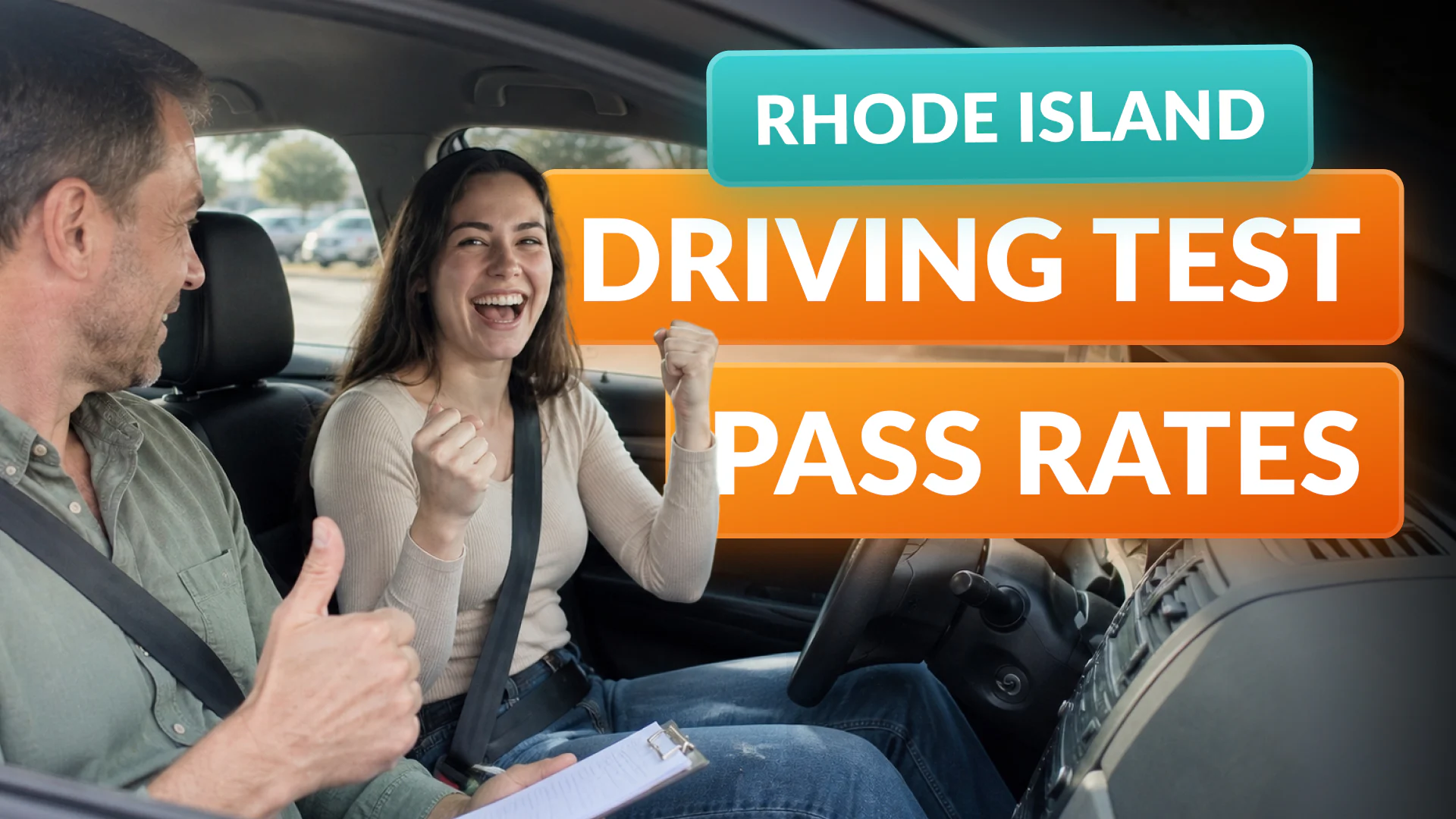 Rhode Island Driving Test Pass Rates: About 1 in 3 Fail the Written Test, 1 in 5 Fail the Road Test