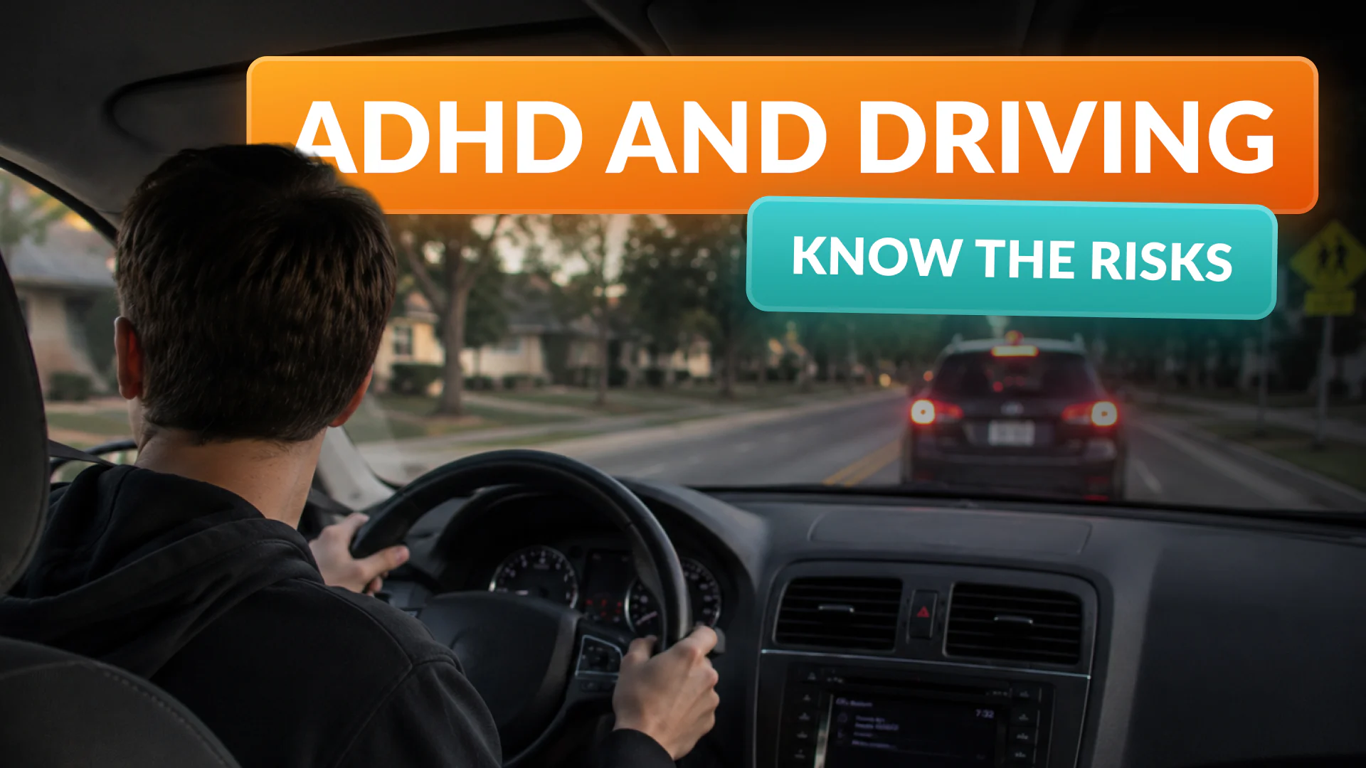 The Boring Road Is the Dangerous One: What ADHD Research Reveals About Driving Safety