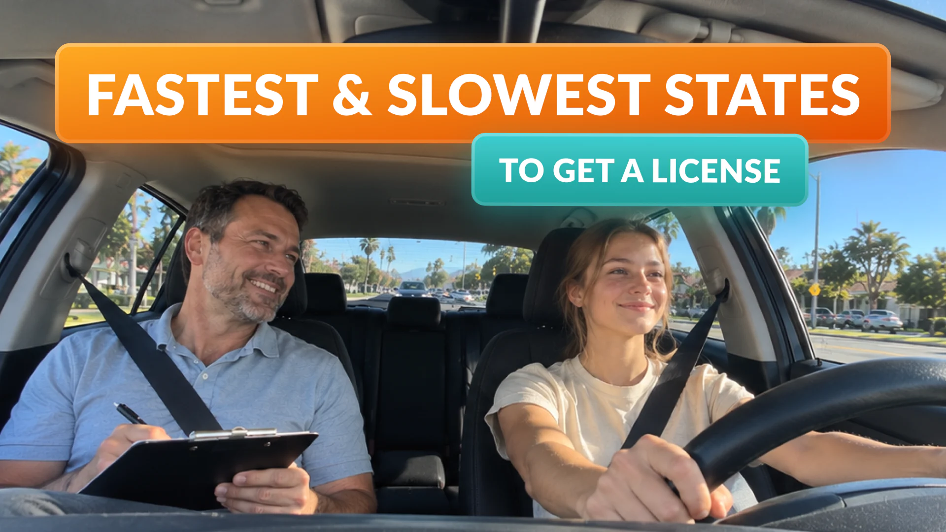 From Permit to License: The Fastest and Slowest States to Get a Teen Driver’s License
