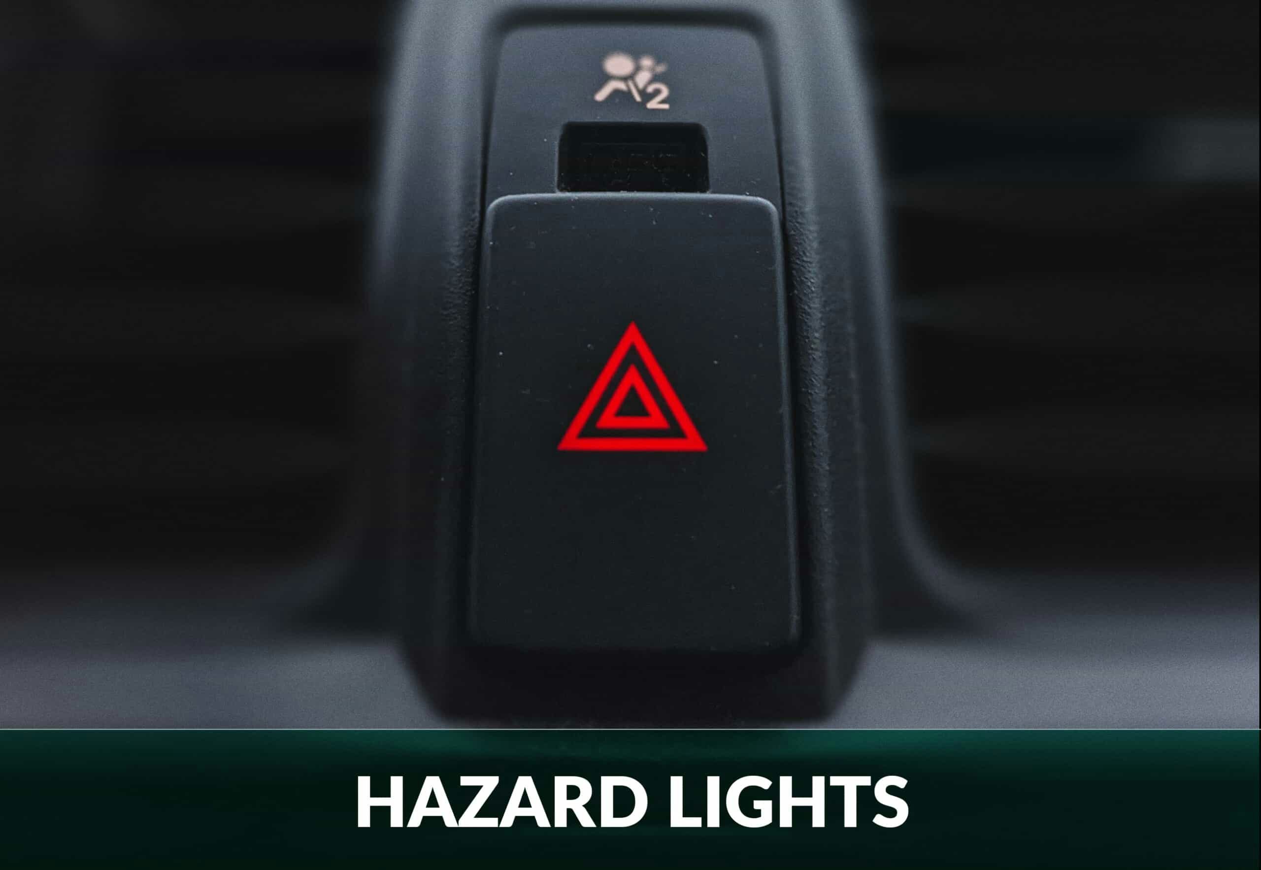 hazard warning lights