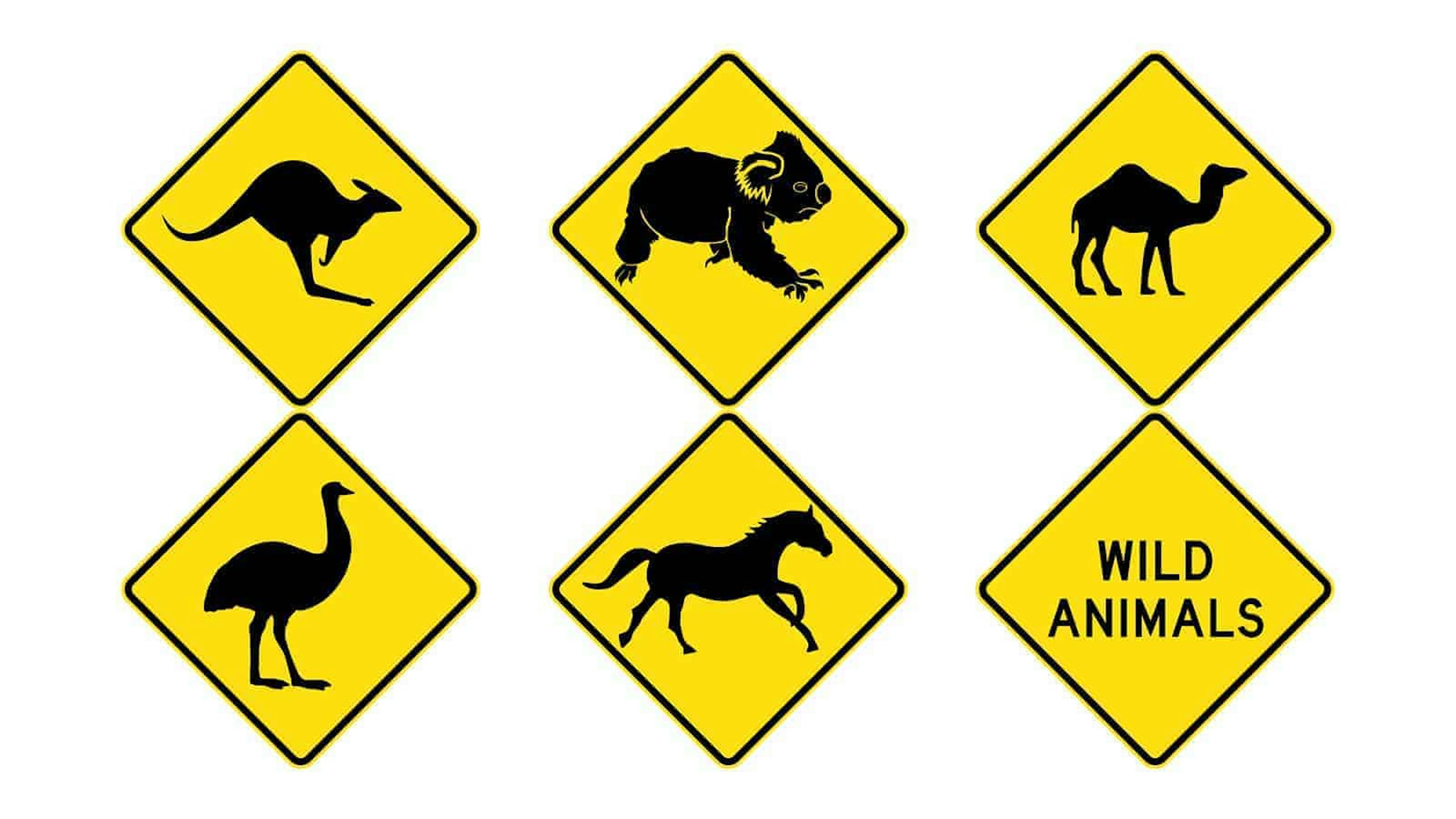 tourism signs australia