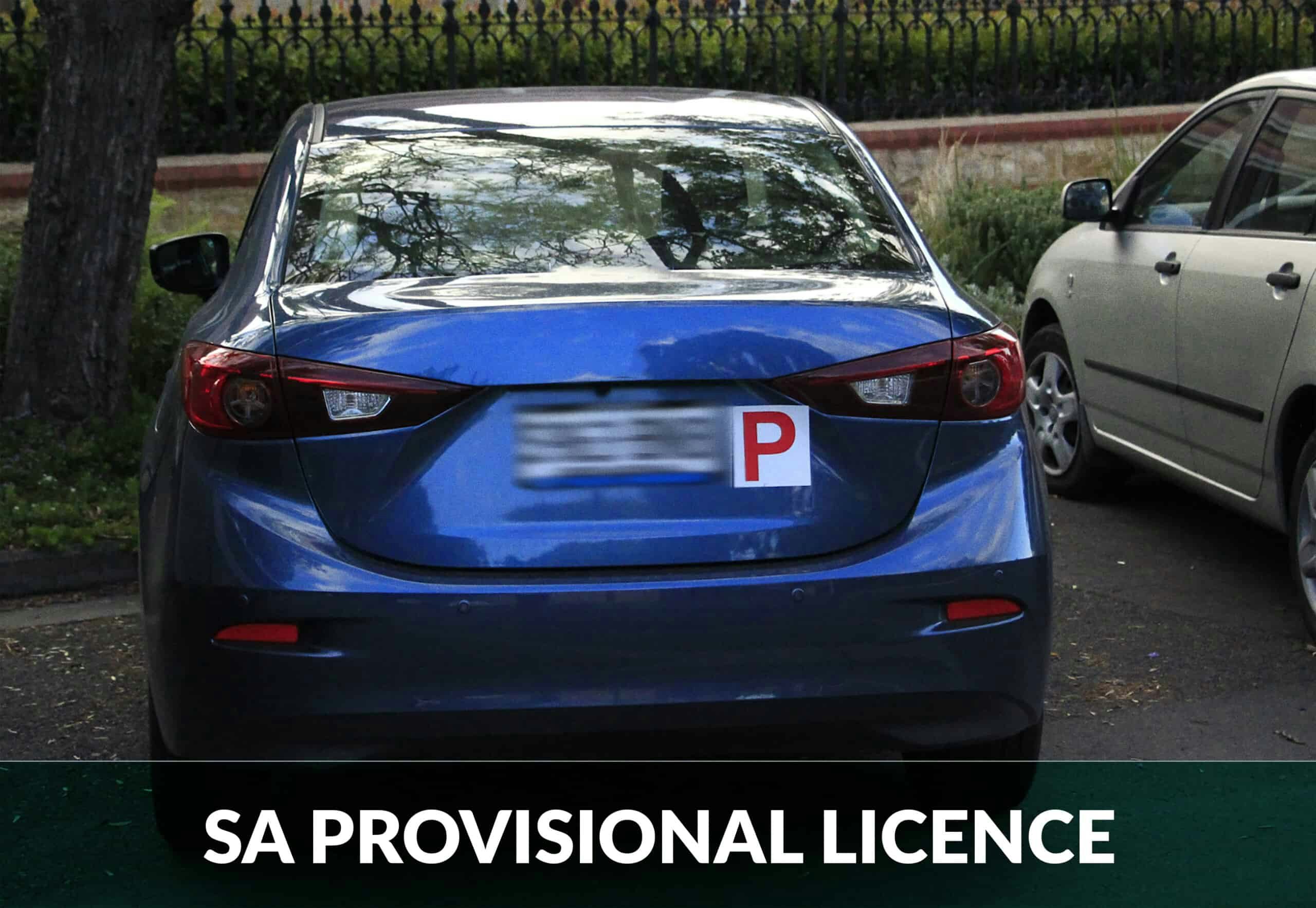 SA provisional licence