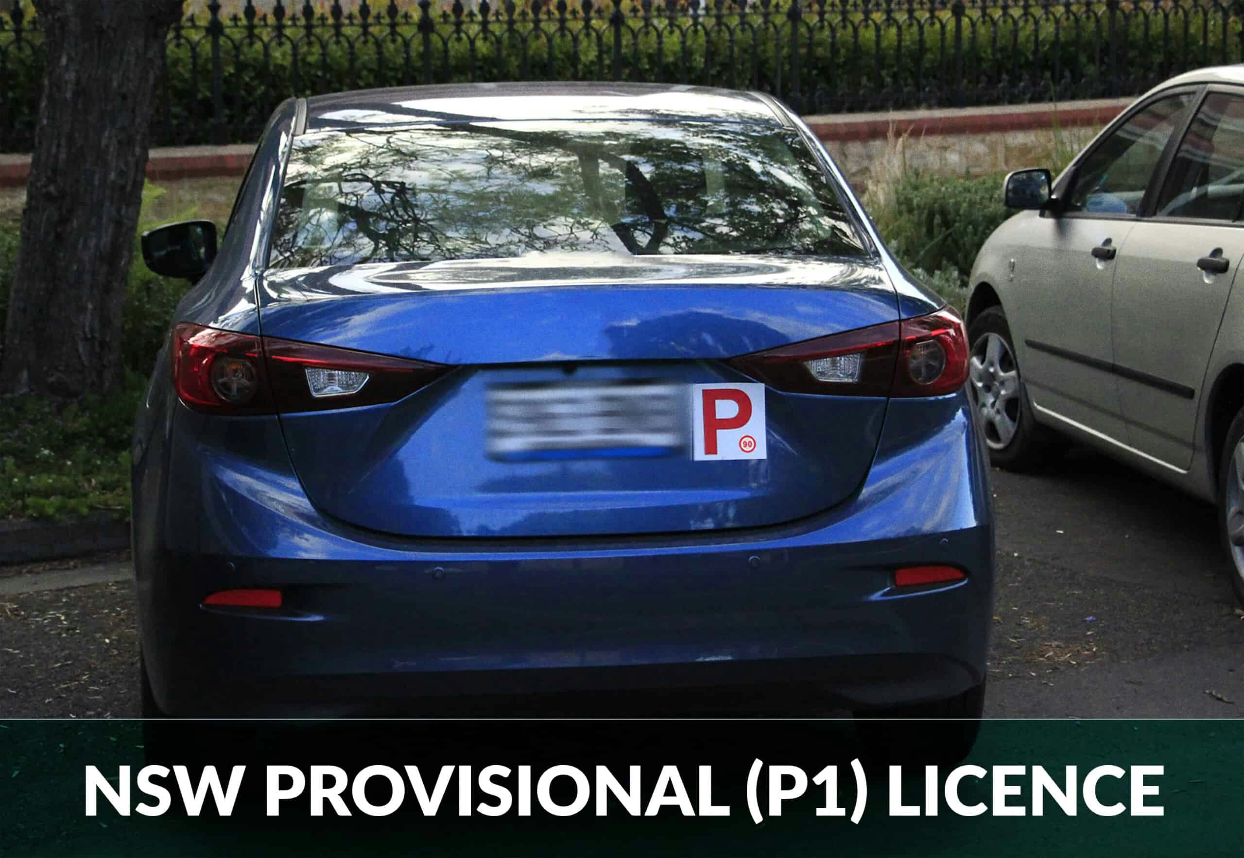 NSW Provisional p1 Licence